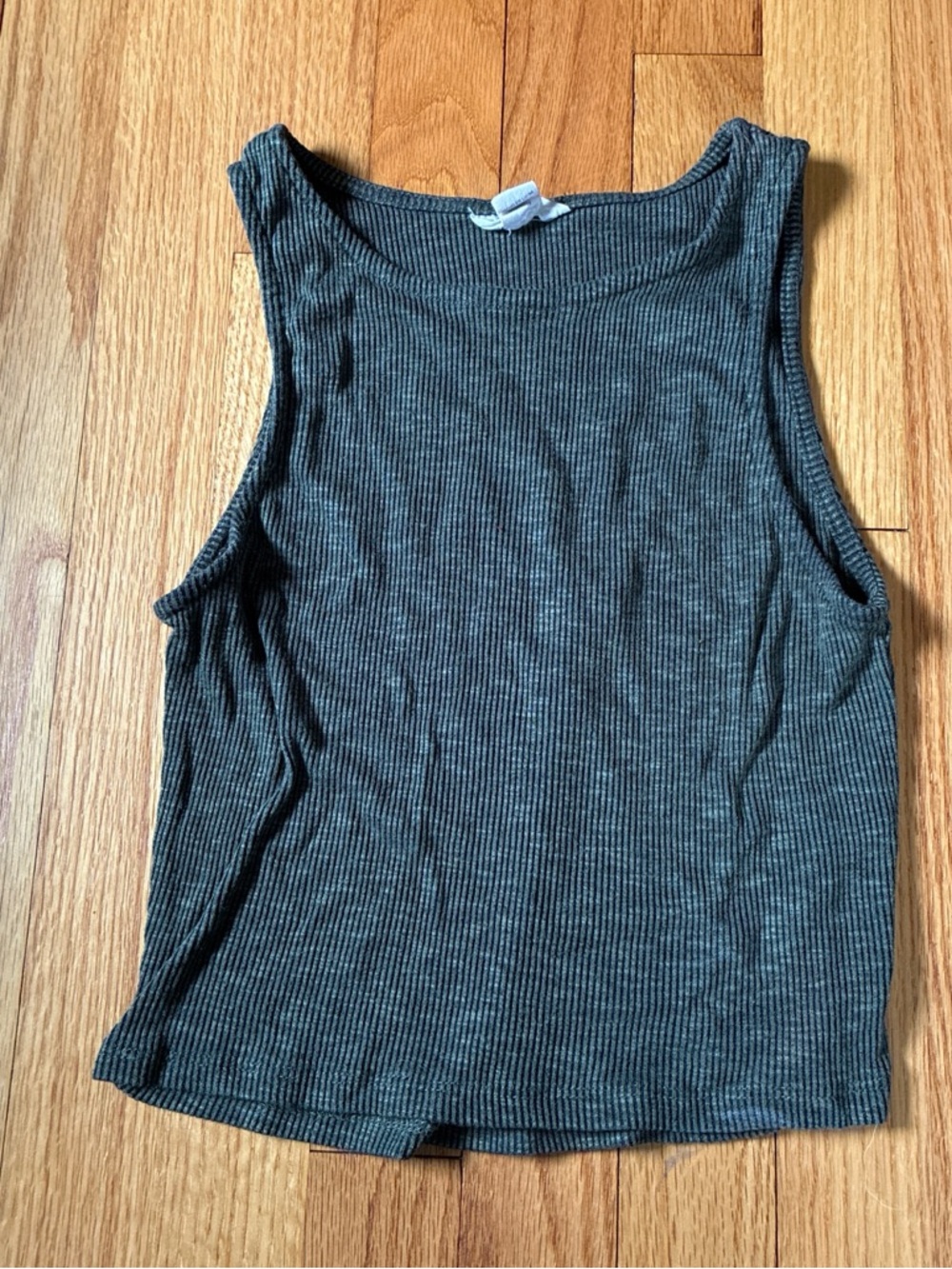 Ribbed Tank Top - Green